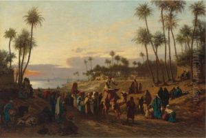 L'arrivee De La Mariee by Alois Schonn