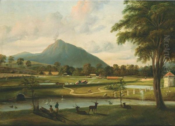 Landscape- A View Of Java - view 1