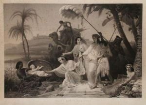 Moise Sauve Des Eaux by Frederic Henri Schopin
