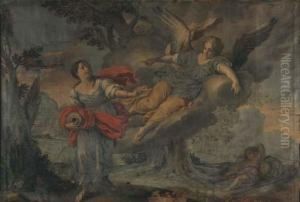 Agar E L'angelo by Giovanni Paolo Schor