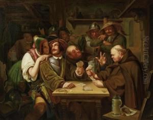 Card Game In The Tavern