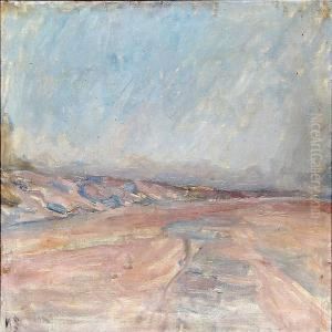 Summer Day On A Beach by Carl Schou