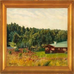 The Artist's Summer Cottage In Rorvig by Pablo Schouboe