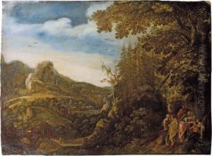 La Guerison De L'aveugle by Pieter Schoubroeck