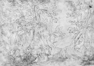 Diana Die Schwangerschaft Der Nymphe Callisto Entdeckend by Pieter Schoubroeck