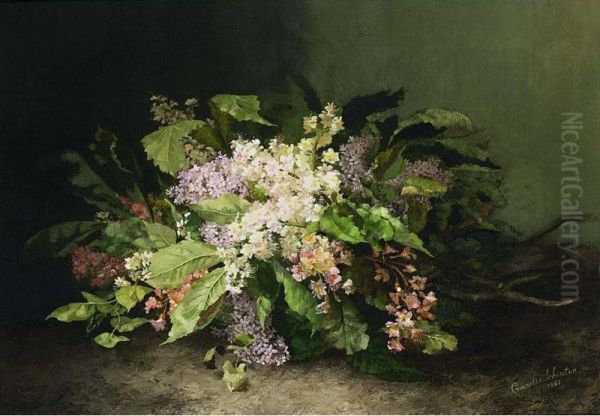 A Flower Still Life With Lilacs - view 1
