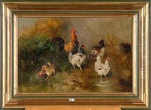 Coq Et Poules by Henry Schouten