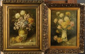 Vase Garni De Fleurs by Paul Schouten