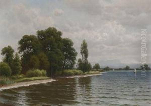 Seeufer Mit Segelbooten - view 1