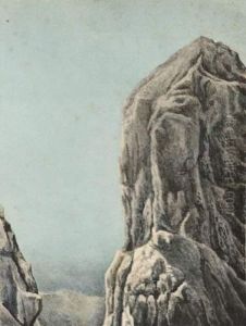 Le Glacier Du Baounnet Vu D'anciennes Moraines, Vallee
D'averole. by Frantz Schrader