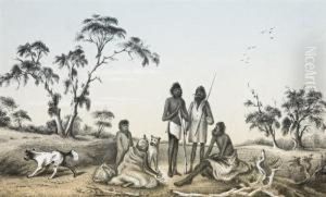 Natives Of South Australia by Alexander Schramm