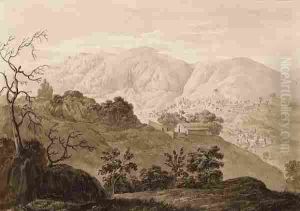 An Album Of 30 Views Of Morea Including 'missena; Peristhera; Olimpia Ad Athens; Paulizza' by Anton Schranz