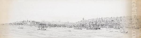 Panorama Of Constantinople - view 1