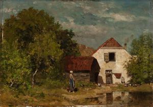 A Summer Day On The Farm by Bernard Schregel
