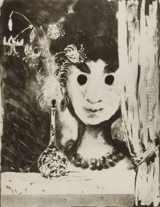 Madchen Amfenster by Paul Schreiber