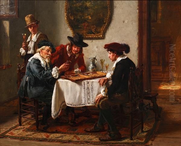 The Backgammon Game - view 1