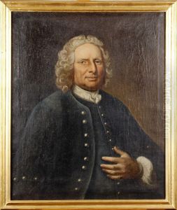 Portratt Av Anders Piehl by Georg Engelhard Schroder