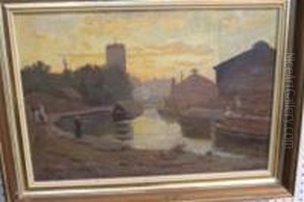 Evening On The Canal - view 1