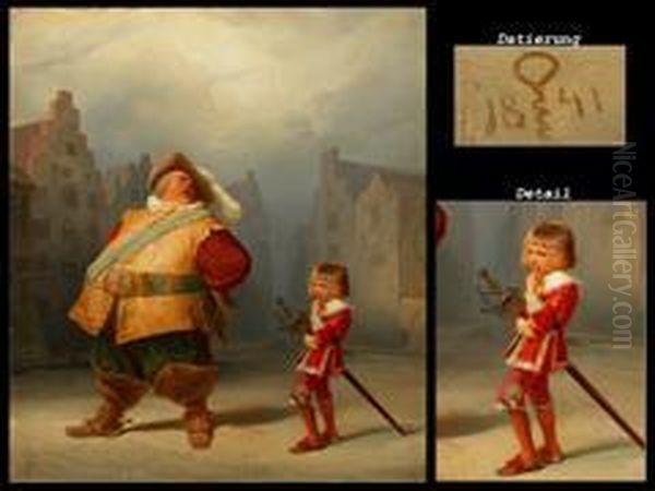 Falstaff Und Sein Page - view 1