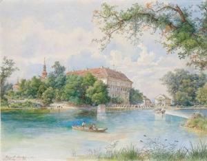 A Castle At The Elbe River