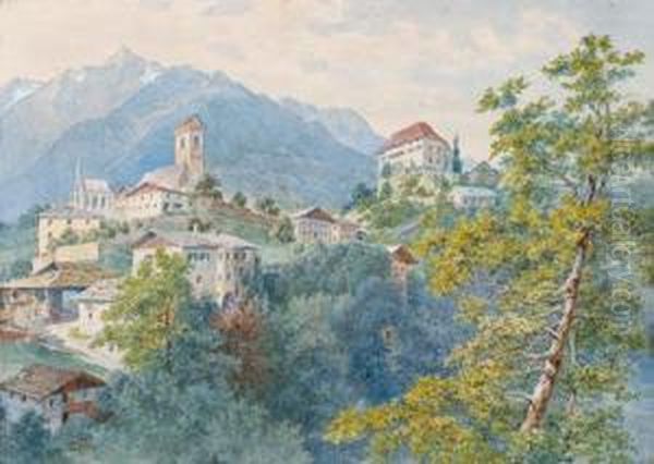Schenna Castle Near Meran - view 1