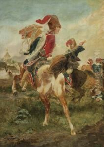 Vorstudie Zu Dem Dem Grosformatigen Olbild, Im Thieme-becker by Werner Wilhelm Gustav Schuch