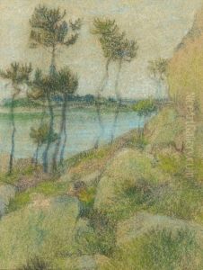 Paysage A La Riviere by Claude Emile Schuffenecker