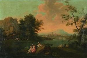 Flusslandschaft Flusslandschaft
