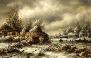 Winterlandscape In 't Gooi