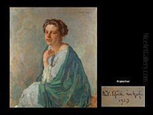 Portrait Der Grafin Von Dohna