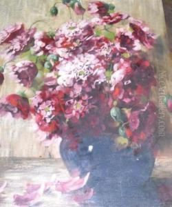 Still Life Of Flowers by Natali Schultheiss
