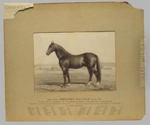 'director's Jug' (black Stallion) by Johannes Adrianus Schultz