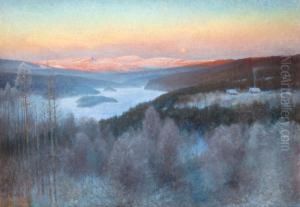 Landskap I Jamtland by Anshelm Schultzberg