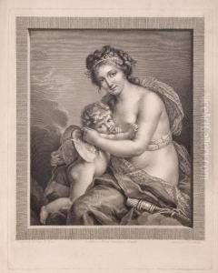 Venus Fesselt Amor by Christian Gottfried Schultze