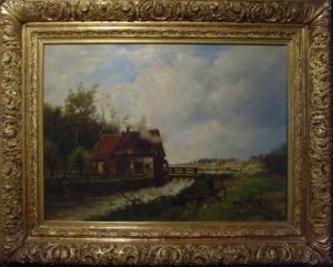 :'wassermuhle' by Karl Heinrich Schultze