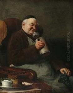 The Happy Monk by Max Schultze