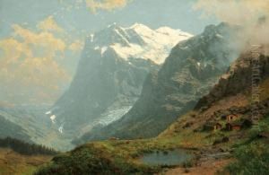 Kleine Scheidegg Mit Wetterhorn by Robert Schultze