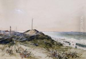 Am Strand Von Scheveningen by Toni, Antonie Schulz