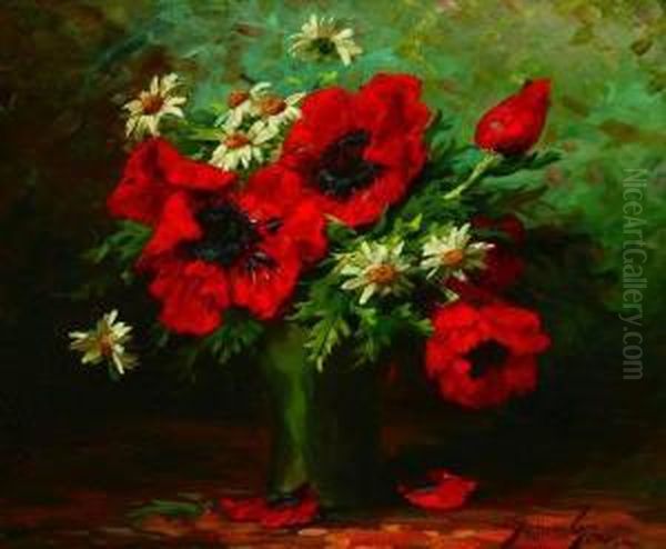 Poppies And Daises - view 1