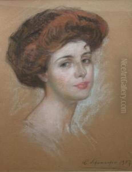 Portrait Study Of A Lady - view 1