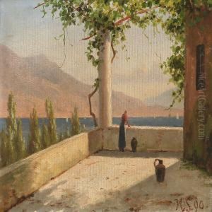Landscapes From Lago Magiore Andcomo Lake by Harald Peter W. Schumacher