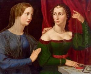 Marta Che Biasima La Sorella Vanitosa Maria