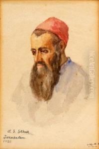 Jerusalemite Figure by Aaron Shaul Schur