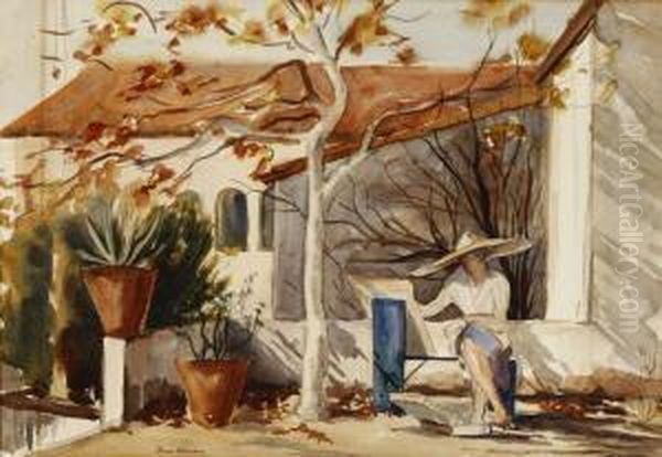 Painting On The Veranda - view 1