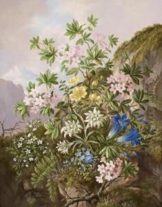 Alpineflowers by Josef Schuster