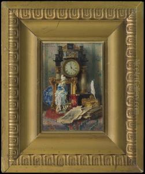Still Life With A Clock - view 1