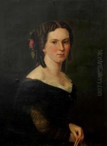 Bildnis Mathilde Wesendonck Mit Rosen Im Haar