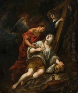 Maria Maddalena Assistita Dagli Angeli