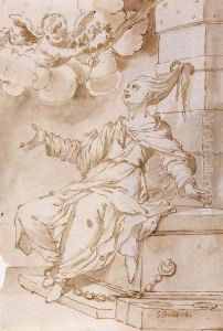 Sainte Giuliana by Cornelis Iii Schut