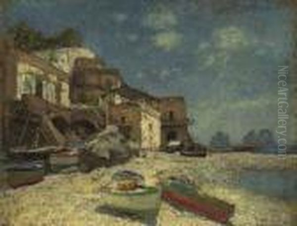 Italienisches Hafenstadtchen - view 1